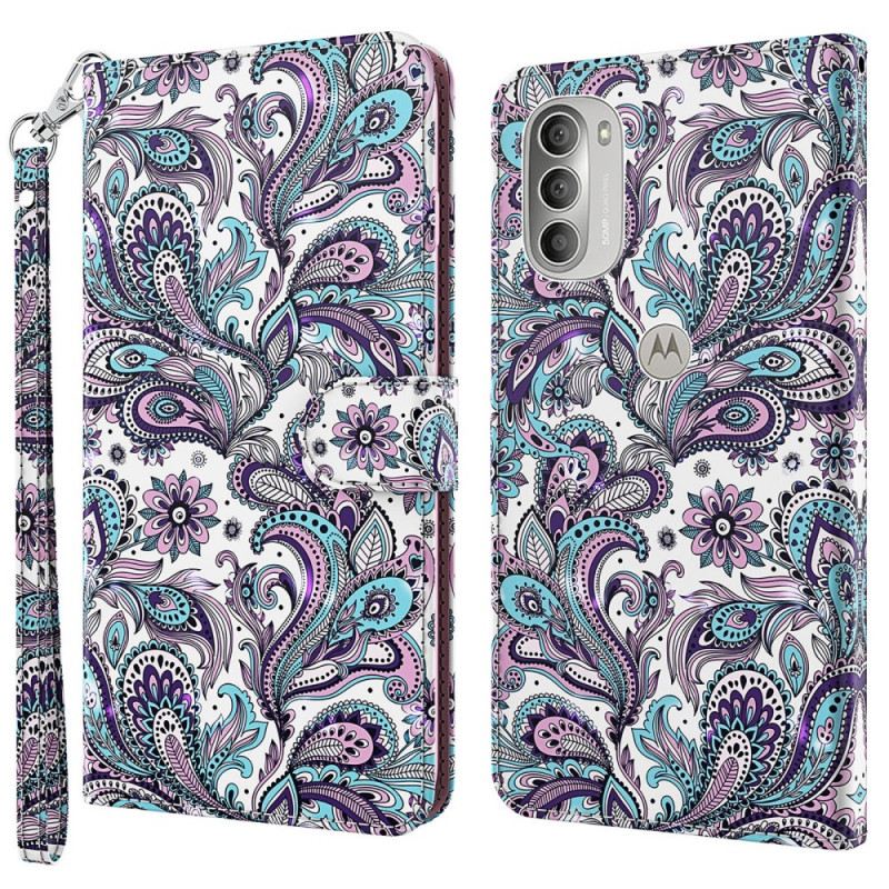 Flip Futrola Moto G51 5G Paisley