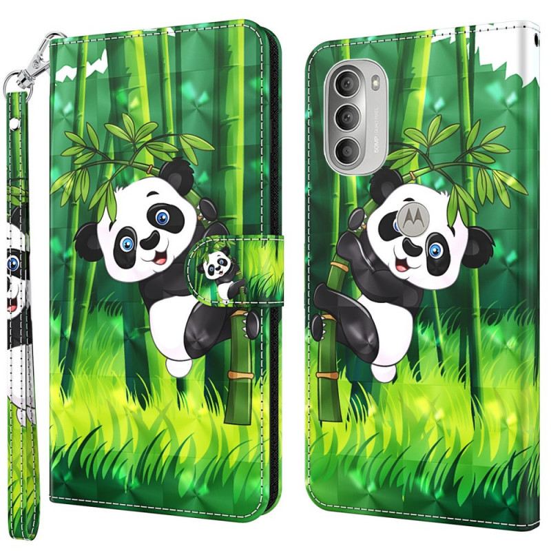 Futrola Moto G51 5G Panda I Bambus