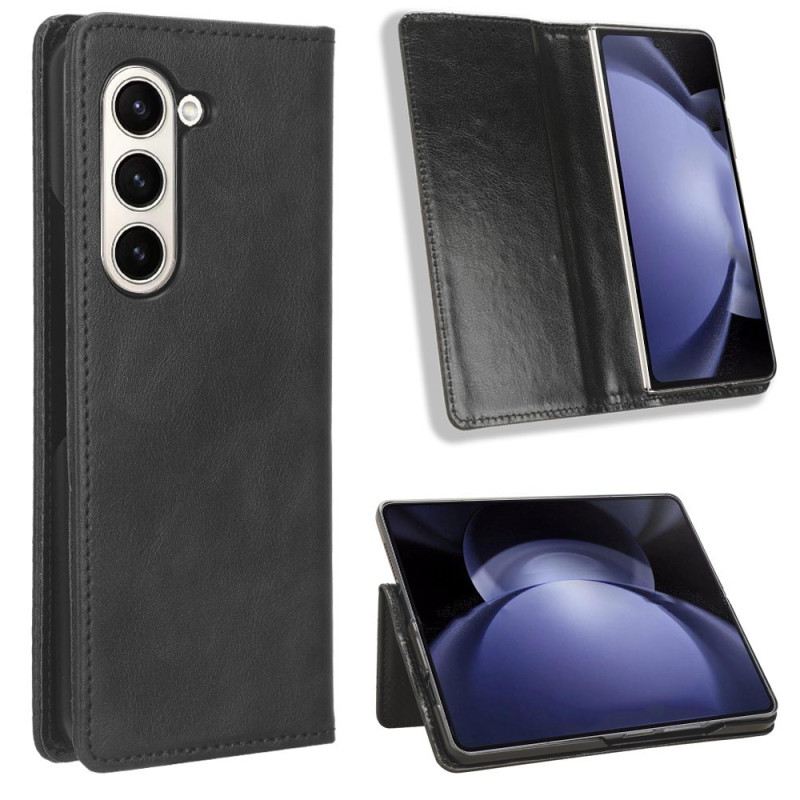 Flip Futrola Samsung Galaxy Z Fold 6 Vintage Friz