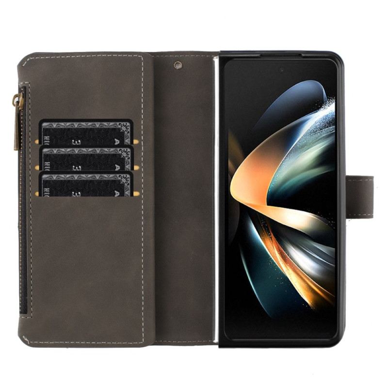 Kožna Futrola Samsung Galaxy Z Fold 6 Binfen Color Geometry Wallet