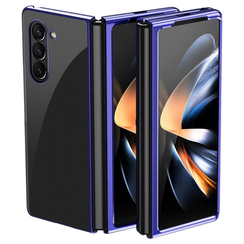 Maskica Samsung Galaxy Z Fold 6 Maskice Za Mobitele Prozirni Metalni Rubovi