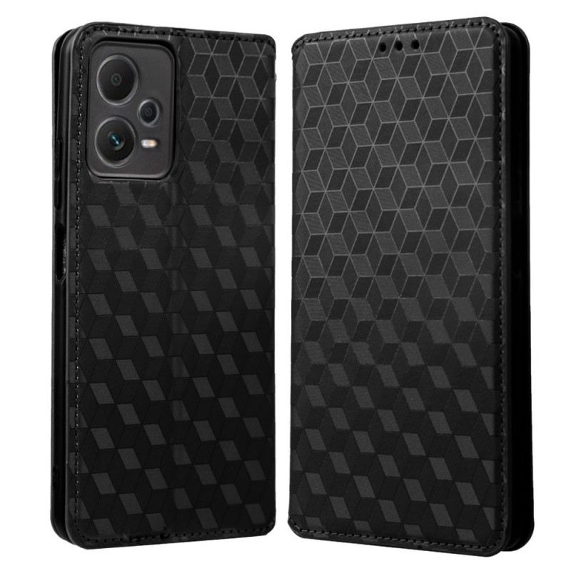 Flip Futrola Xiaomi Redmi Note 12 Pro Kožna Futrola 3d Uzorak