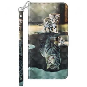 Futrola Samsung Galaxy S23 5G Strappy Kitten Dream