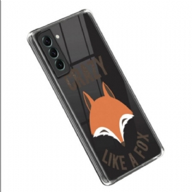 Maskica Samsung Galaxy S23 5G Prozirni Crazy Like A Fox