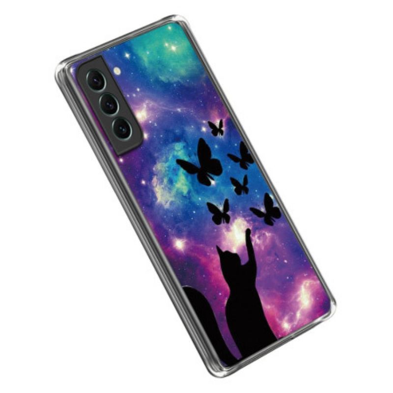 Maskica Samsung Galaxy S23 5G Space Cat Silikon