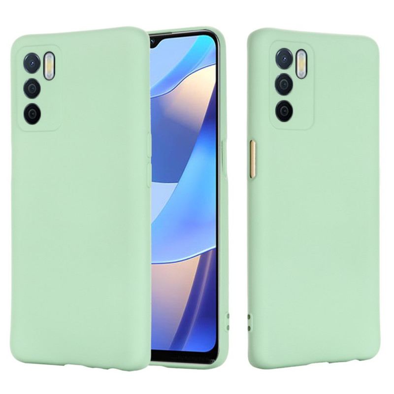 Maskica Oppo A16 / A16s Tekući Silikon S Uzicom