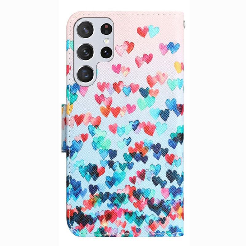 Futrola Samsung Galaxy S23 Ultra 5G Samo Strappy Hearts