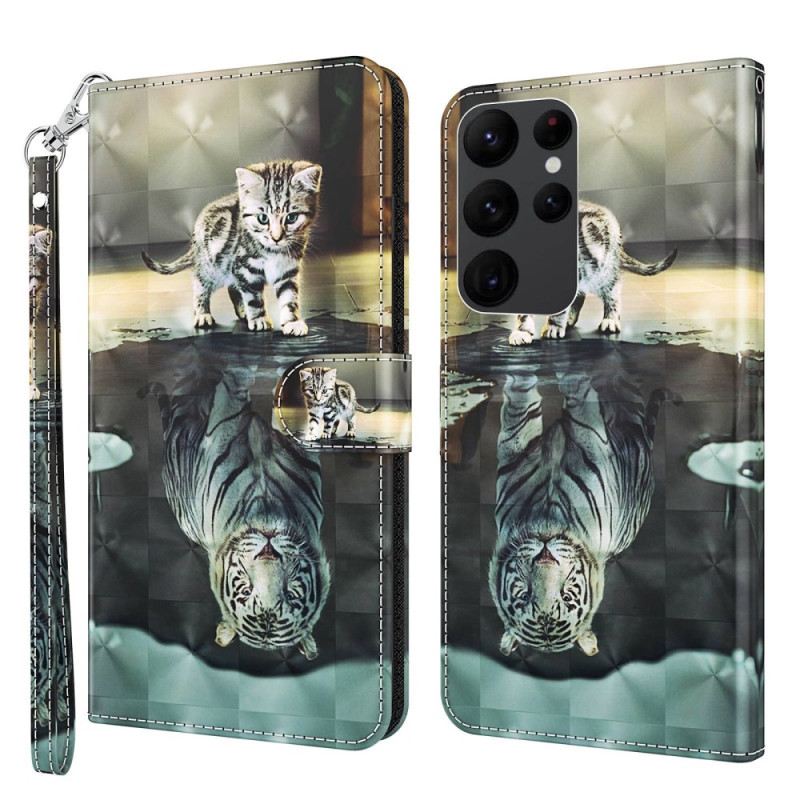 Futrola Samsung Galaxy S23 Ultra 5G Strappy Kitten Dream