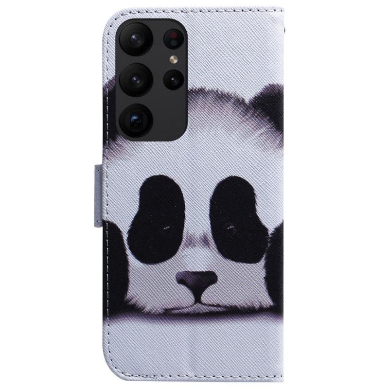 Kožna Futrola Samsung Galaxy S23 Ultra 5G My Lanyard Panda