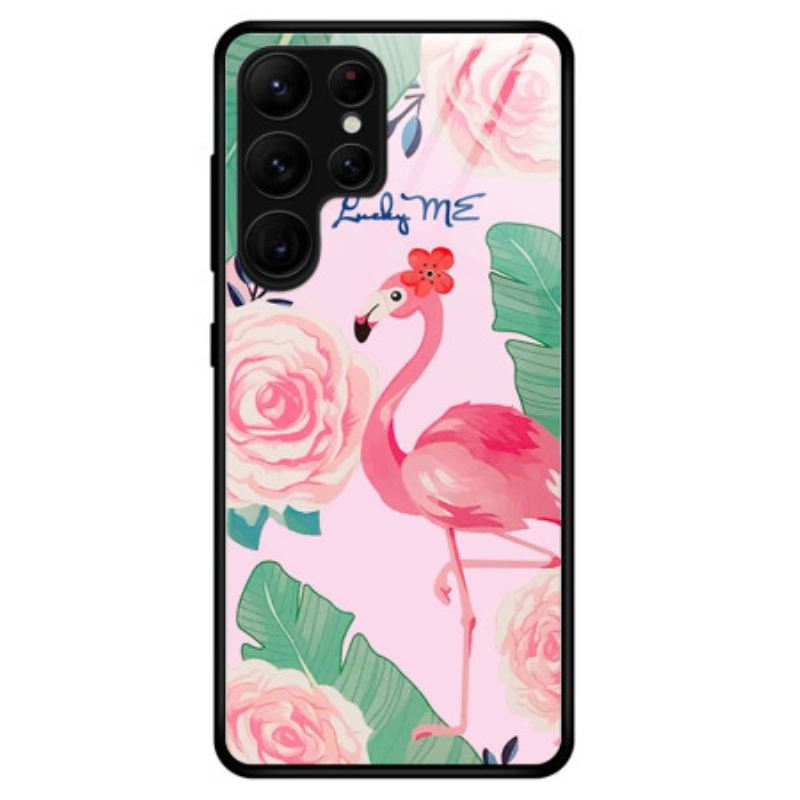 Maskica Samsung Galaxy S23 Ultra 5G Flamingo Kaljeno Staklo