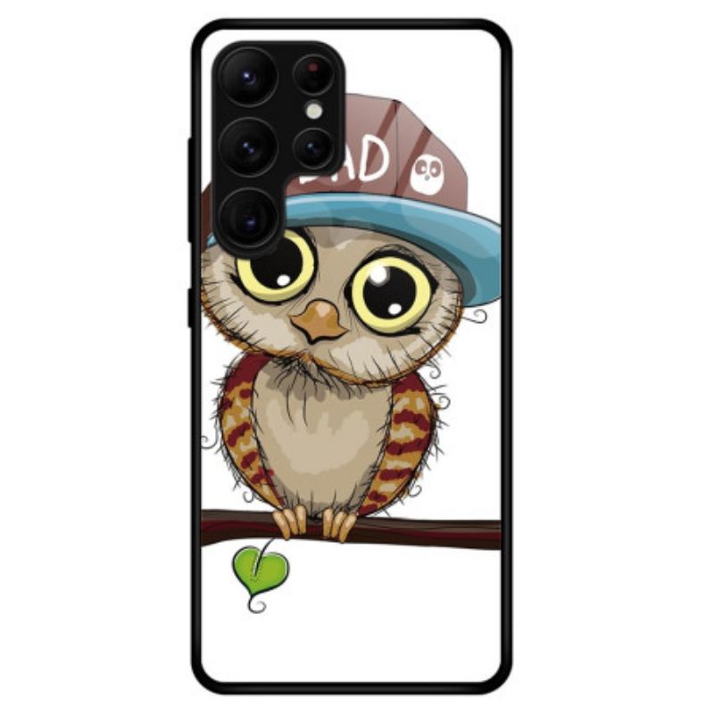 Maskica Samsung Galaxy S23 Ultra 5G Kaljeno Staklo Bad Owl