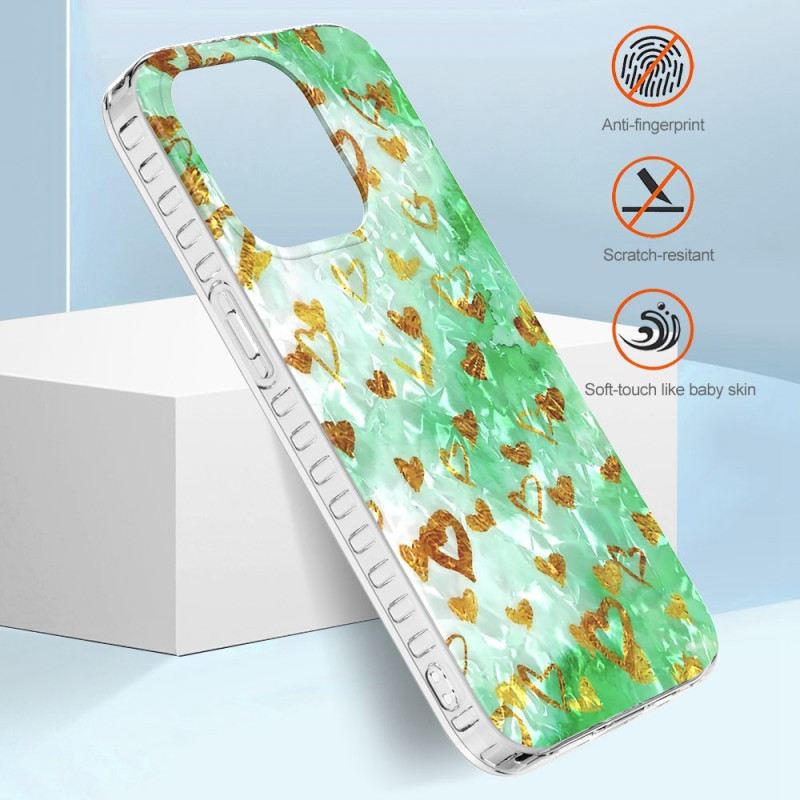 Maskica iPhone 14 Pro Max Elegantna Srca