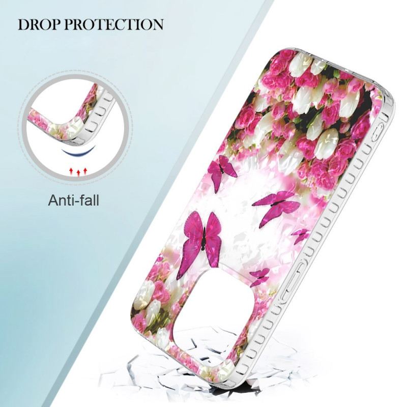 Maskica iPhone 14 Pro Max Elegantni Leptiri