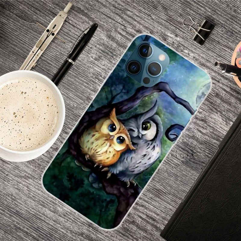 Maskica iPhone 14 Pro Max Slikanje Sova