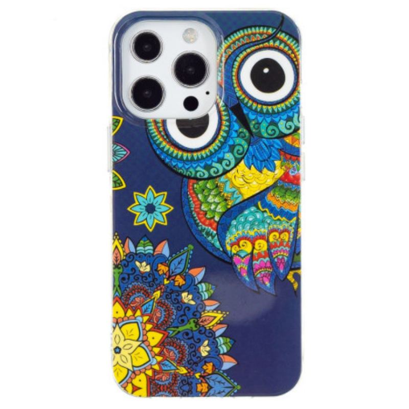 Maskica iPhone 15 Pro Fluorescentna Sova