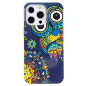 Maskica iPhone 15 Pro Fluorescentna Sova