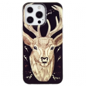 Maskica iPhone 15 Pro Fluorescentni Jelen