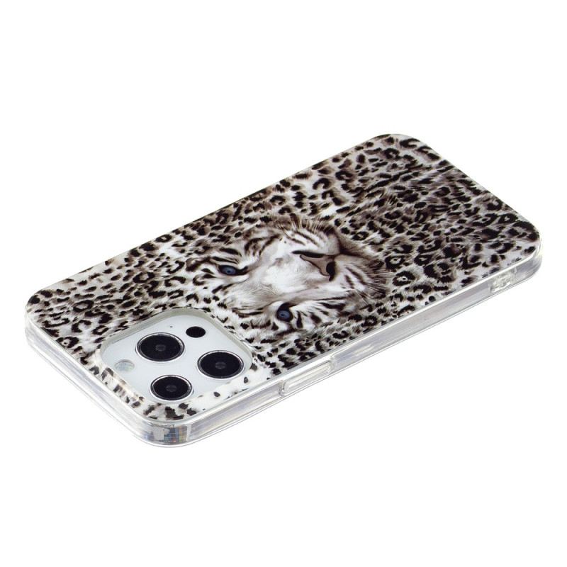 Maskica iPhone 15 Pro Fluorescentni Leopard