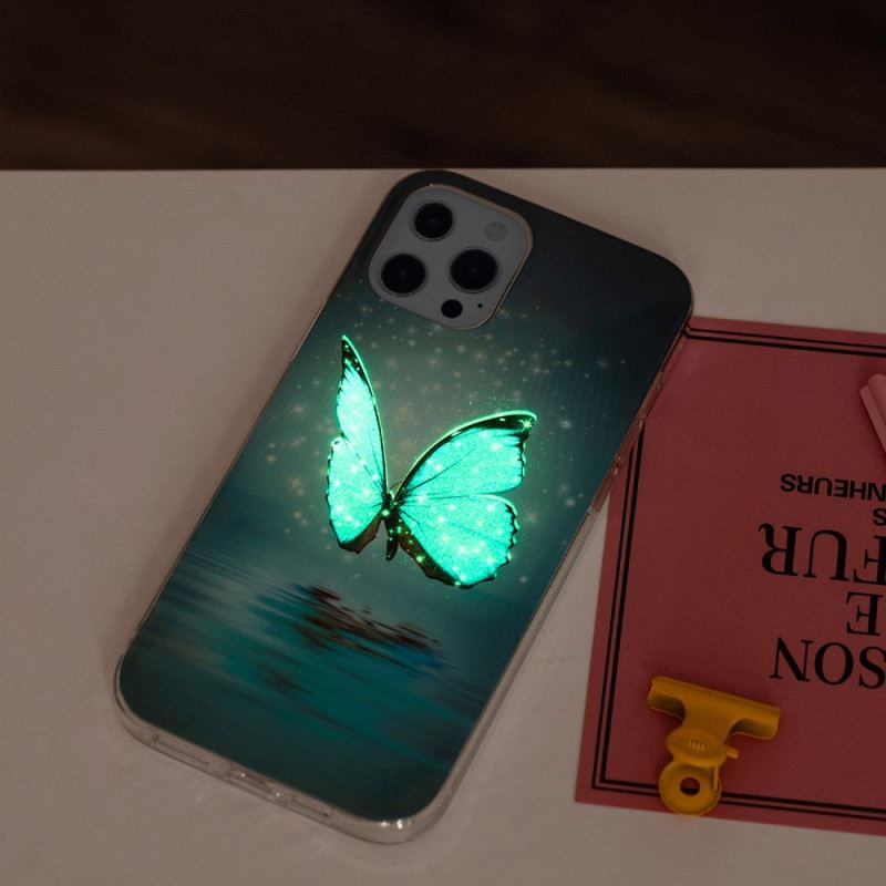 Maskica iPhone 15 Pro Fluorescentni Leptiri