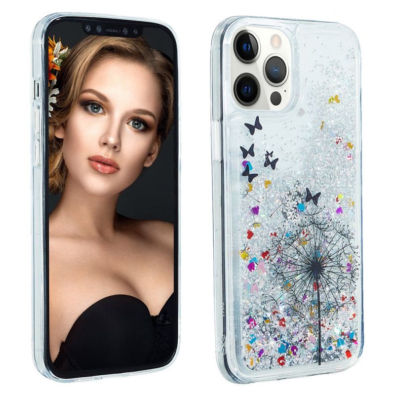 Maskica iPhone 15 Pro Maslačak Glitter