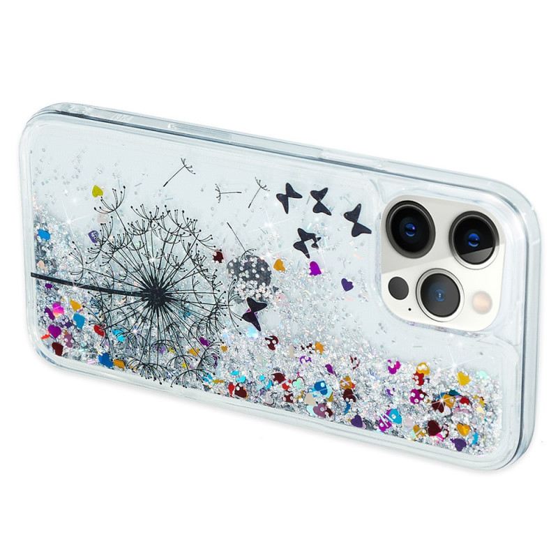 Maskica iPhone 15 Pro Maslačak Glitter