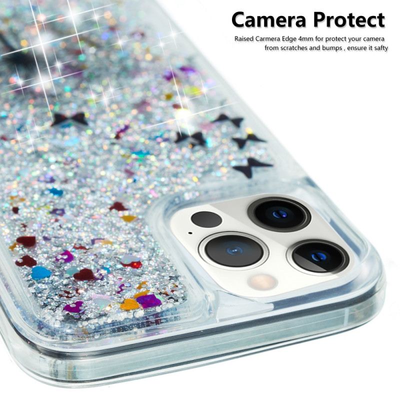 Maskica iPhone 15 Pro Maslačak Glitter