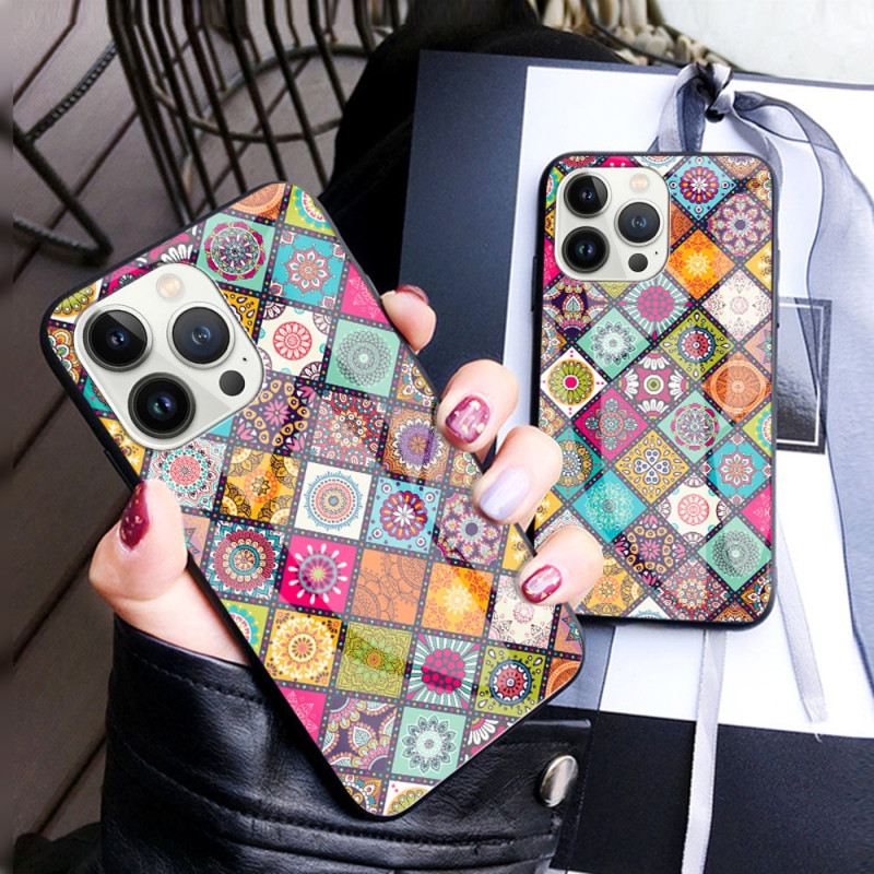 Maskica iPhone 15 Pro Patchwork