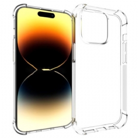 Maskica iPhone 15 Pro Prozirna S Ojačanim Uglovima