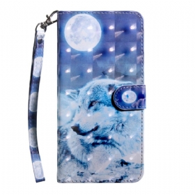 Futrola Xiaomi Redmi 10C Lanyard Wolf