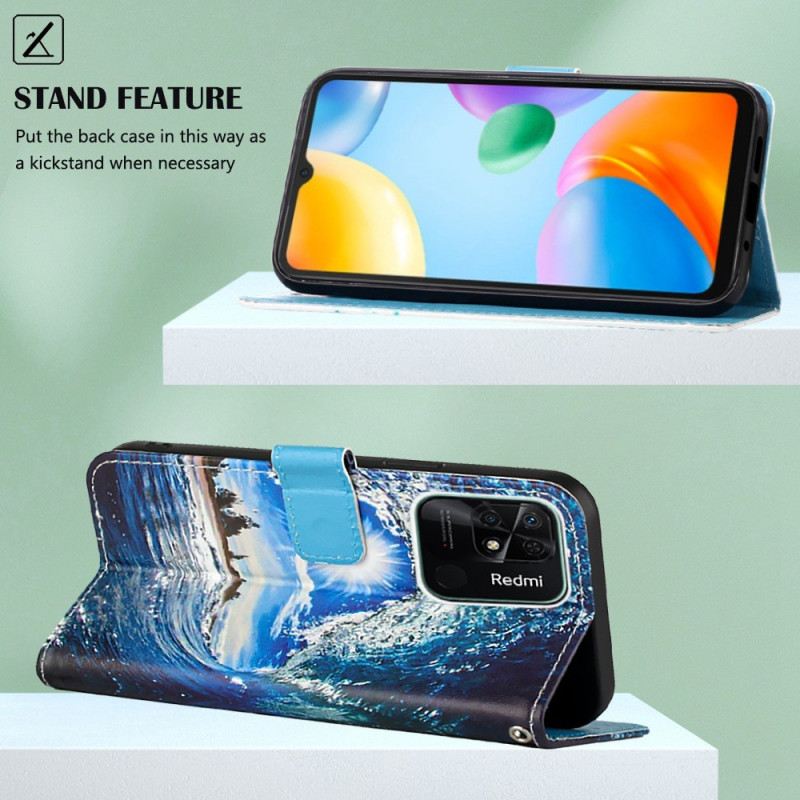 Kožna Futrola Xiaomi Redmi 10C Thong Wave