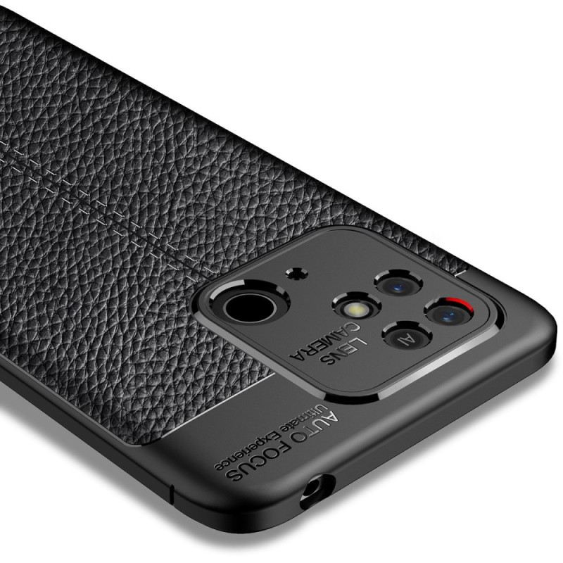 Maskica Xiaomi Redmi 10C Efekt Dvostruke Linije Litchi Kože