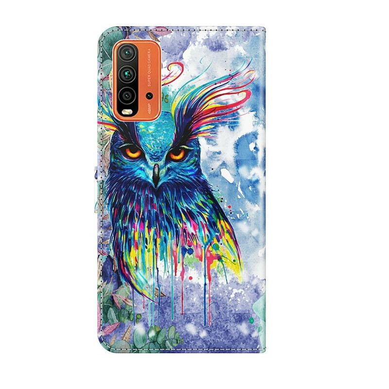 Futrola Xiaomi Redmi 9T Akvarel Ptica