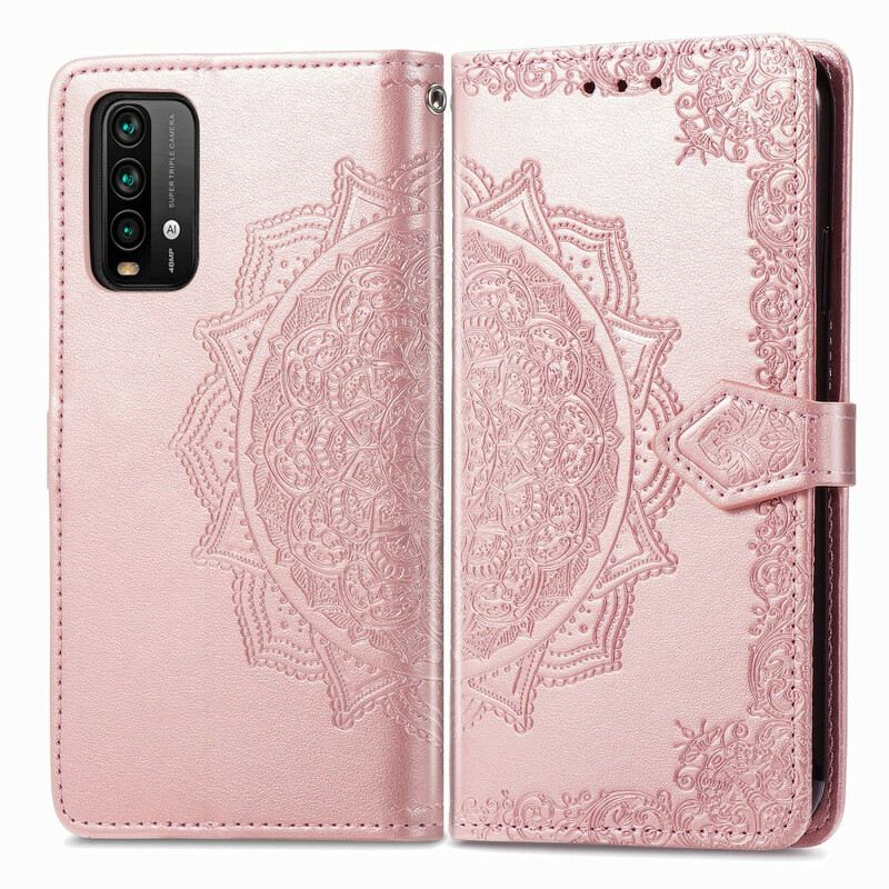 Kožna Futrola Xiaomi Redmi 9T Mandala Srednji Vijek