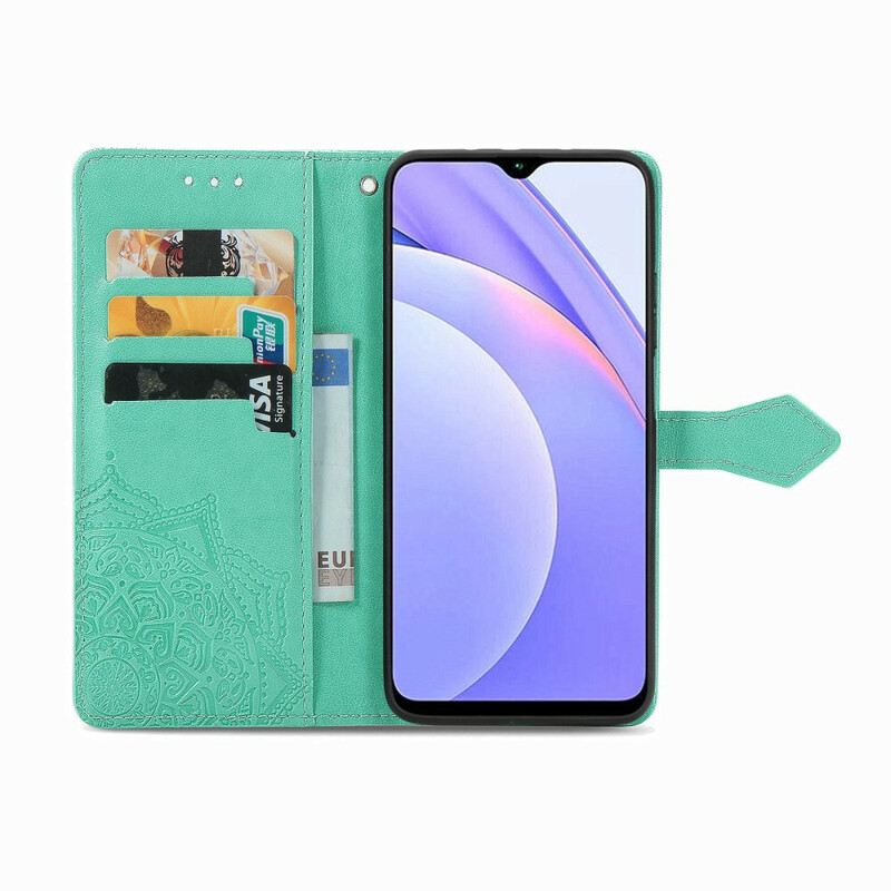 Kožna Futrola Xiaomi Redmi 9T Mandala Srednji Vijek