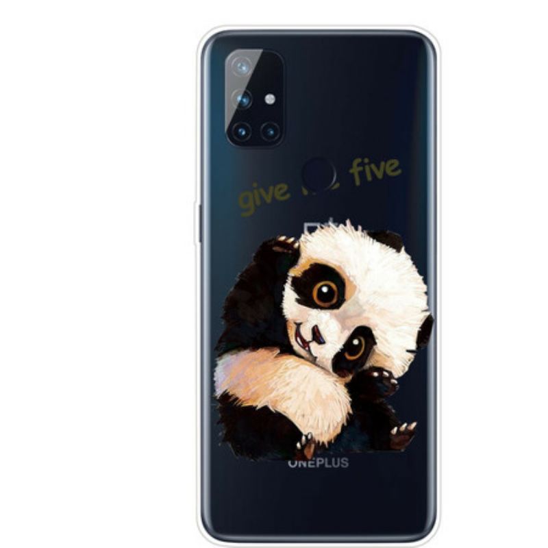 Maskica OnePlus Nord N10 Bešavna Panda. Daj Mi Pet