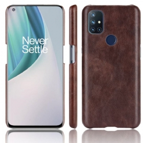 Maskica OnePlus Nord N10 Litchi Performance Leather Effect