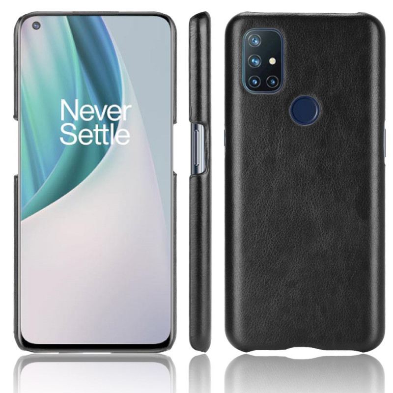 Maskica OnePlus Nord N10 Litchi Performance Leather Effect