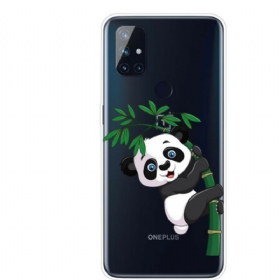 Maskica OnePlus Nord N10 Panda Bez Šavova Na Bambusu