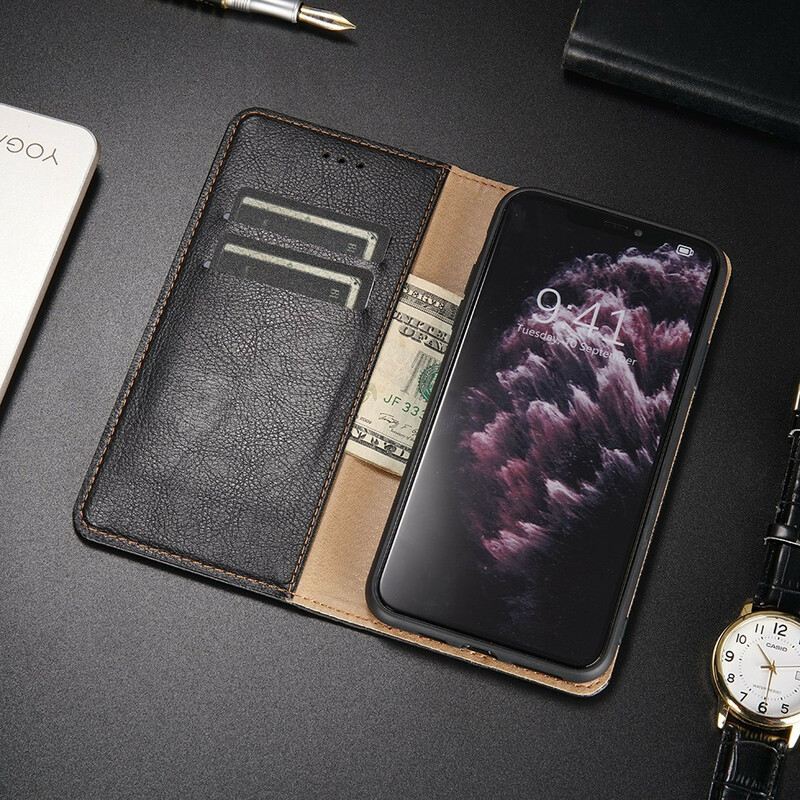 Flip Futrola OnePlus Nord N100 Kožna Futrola Stil Od Fine Kože