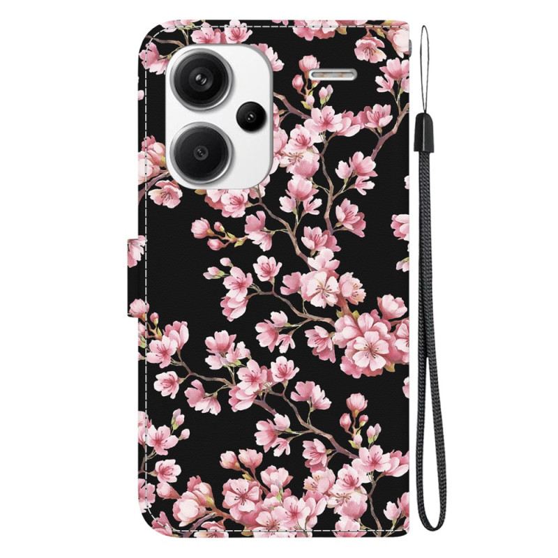 Flip Futrola Xiaomi Redmi Note 13 Pro Plus 5g Novčanik Plum Blossoms