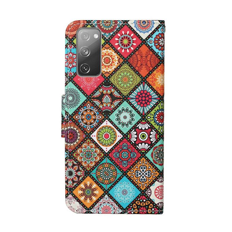 Flip Futrola Samsung Galaxy S20 FE Patchwork Mandale S Uzicom