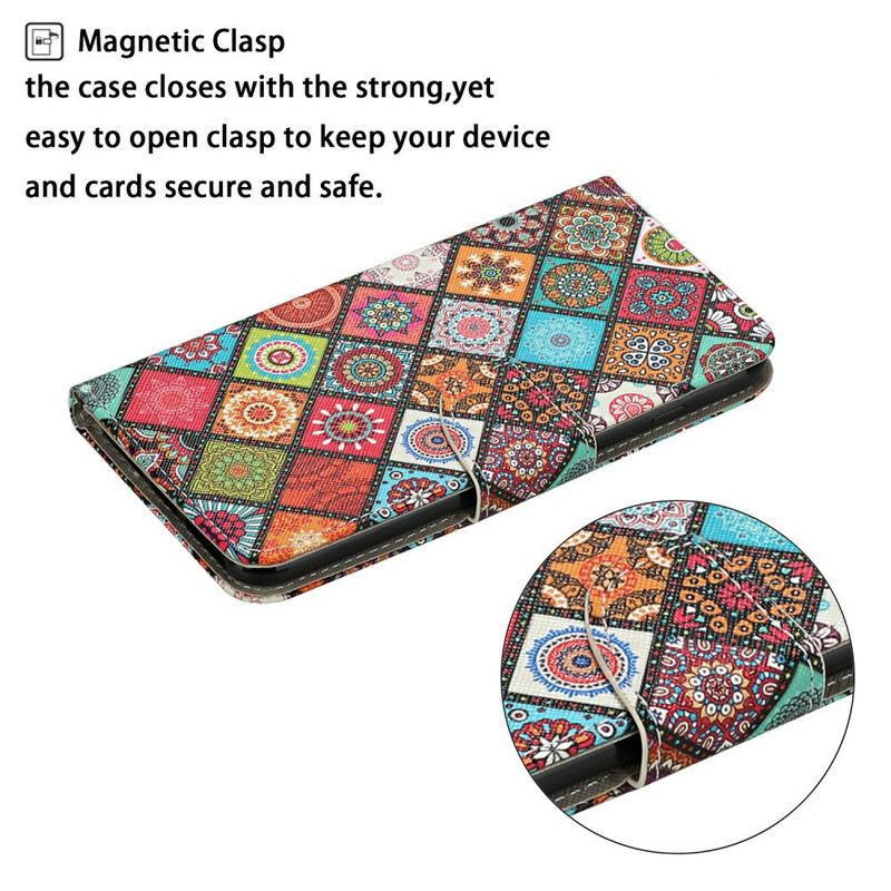 Flip Futrola Samsung Galaxy S20 FE Patchwork Mandale S Uzicom