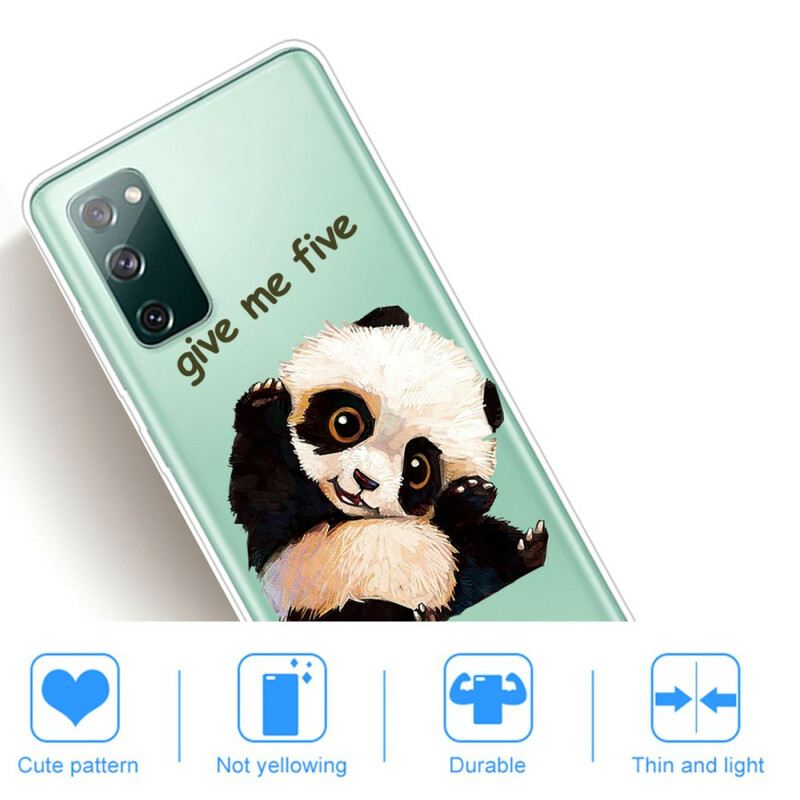 Maskica Samsung Galaxy S20 FE Bešavna Panda. Daj Mi Pet