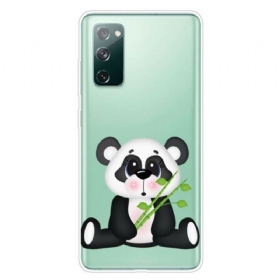 Maskica Samsung Galaxy S20 FE Besprijekorna Tužna Panda