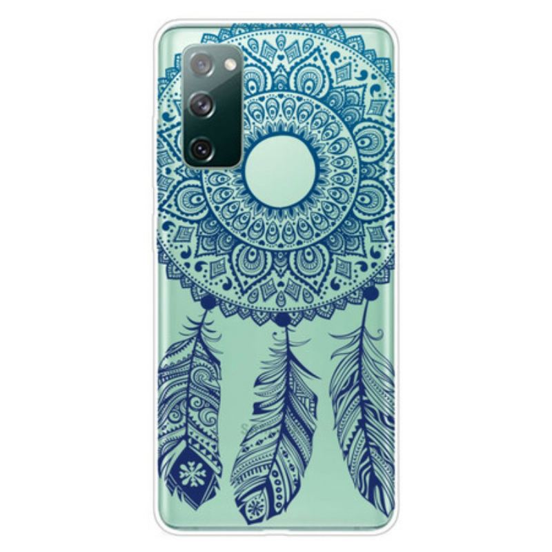 Maskica Samsung Galaxy S20 FE Mandala S Jednim Cvijetom