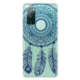 Maskica Samsung Galaxy S20 FE Mandala S Jednim Cvijetom