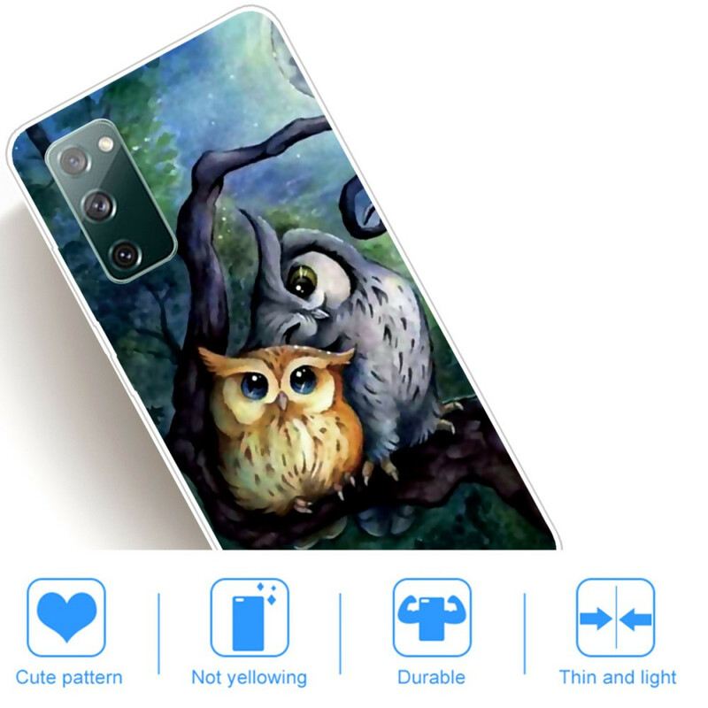 Maskica Samsung Galaxy S20 FE Slikanje Sova