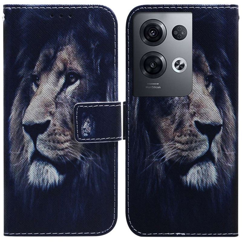 Futrola Oppo Reno 8 Pro Lanyard Lion