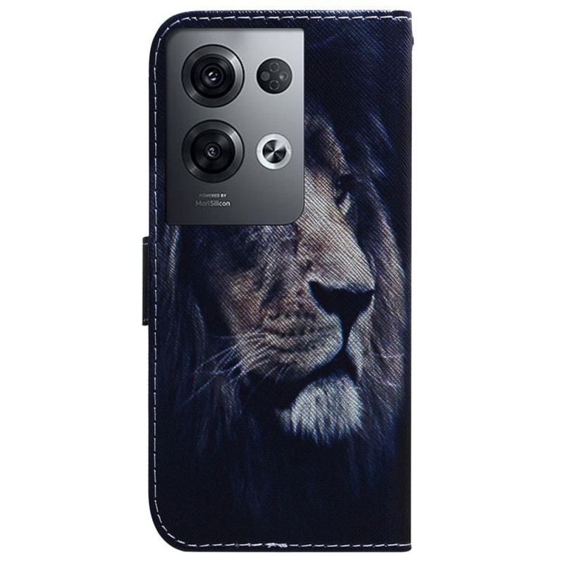 Futrola Oppo Reno 8 Pro Lanyard Lion