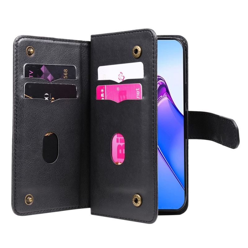 Kožna Futrola Oppo Reno 8 Pro Držač Kartice